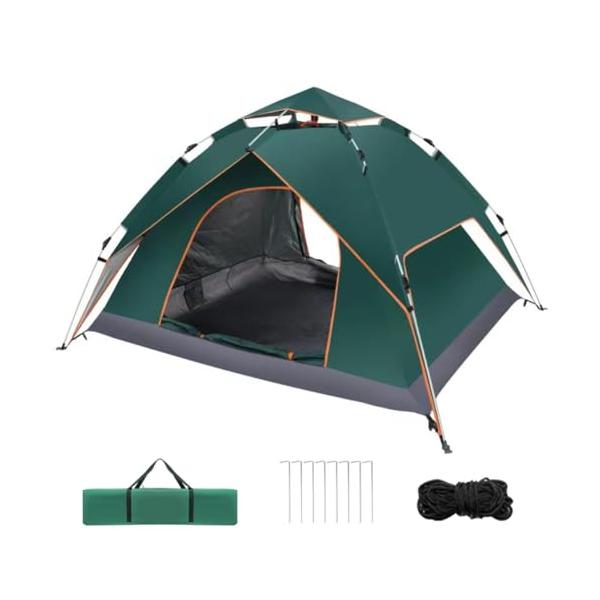 ワンタッチテント 2-3人用 ポップアップテント キャンプテント コンパクト Amazon.co.jp: 大空間 軽量 ワンタッチテント 2-3人用