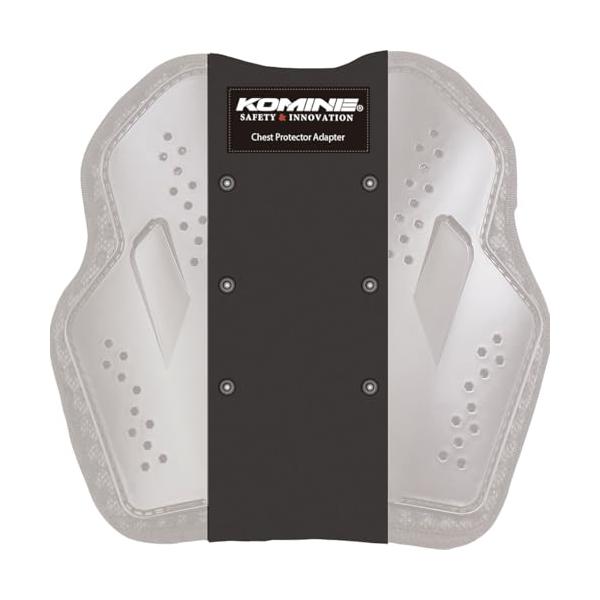 胸部プロテクター用スナップボタン装備のジャケット(他社製を含む)にSK-807、SK-624を装着可能にするスナップ付ラバーバンド。伸縮性がありプロテクターの形状、サイズに柔軟に対応。車＆バイク