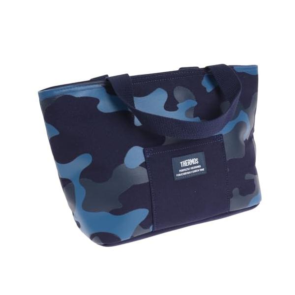 色：ネイビーカモフラージュサイズ：4Lしっかり保冷ができる4層断熱構造のランチバッグ。メッシュポケット付き容量:約4L本体サイズ(約):幅30*奥行き12*高さ19cm、本体重量(約):0.2kg原産国:中国素材・材質:外生地/ポリエステル...