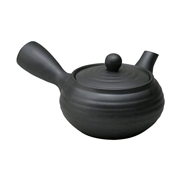 スズ木 萬古焼 急須 1.5号 約330ml 1人*2人用 ようがん 黒 日本製 0977-5480