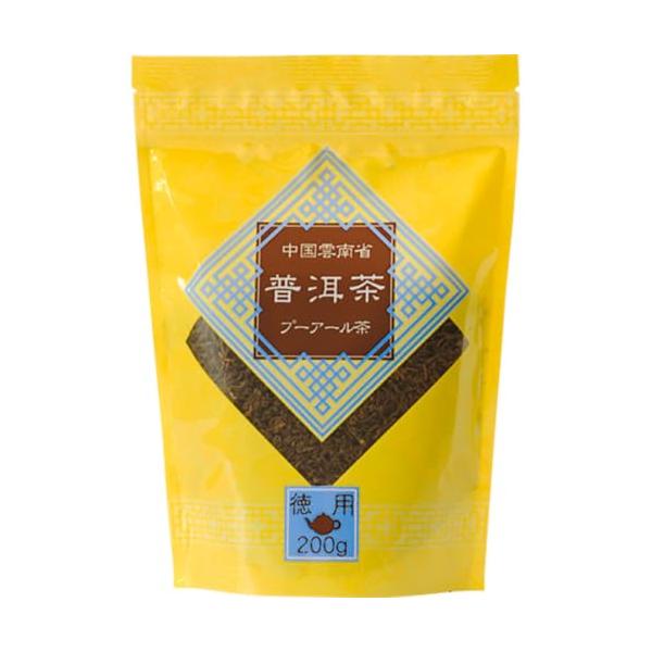 日本緑茶センター 徳用 プーアール茶 200g