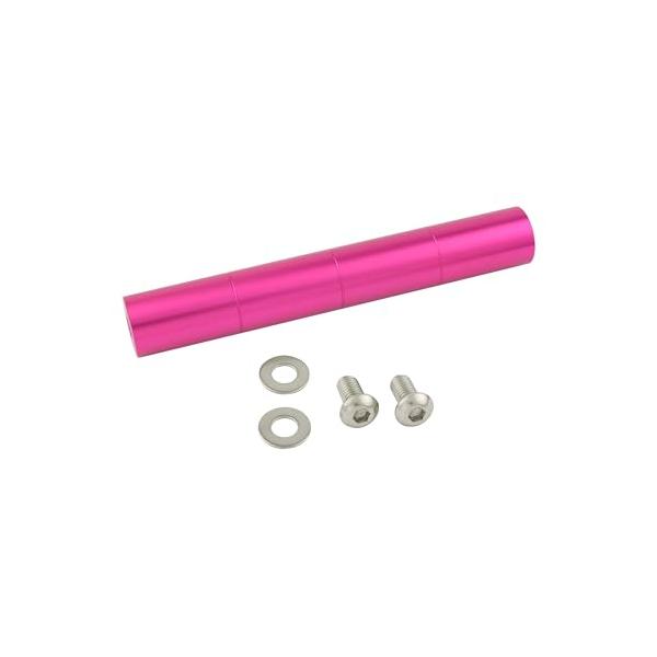 スマートフォンホルダーマウントステー用シャフトのみになります。※本品単体でのご使用はできません。アルミ削り出し　アルマイト仕上げ全長：150mm　直径：φ22mm日本製※本品単体でのご使用はできません、当社ステーセットと併用ください。車＆バ...