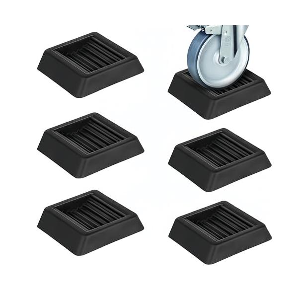 * 床やソファのズレ防止に キャスターストッパーを使えば、ベッドやソファが勝手に動くイライラから解放 家具や椅子のキャスターをしっかり固定し、滑り止め効果で床面をしっかりグリップ。振動吸収・防音効果もあり、床のキズ防止や静音対策にも最適です...