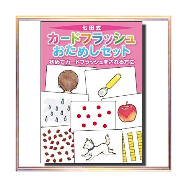 初めてのカードフラッシュに 「七田 しちだ 式カードフラッシュ