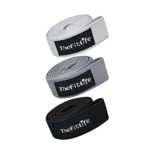 TheFitLife トレーニングチューブ ストレッチバンド フィットネスバンド ピラティス フレックスバンド エクササイズバンド 全身トレーニング用