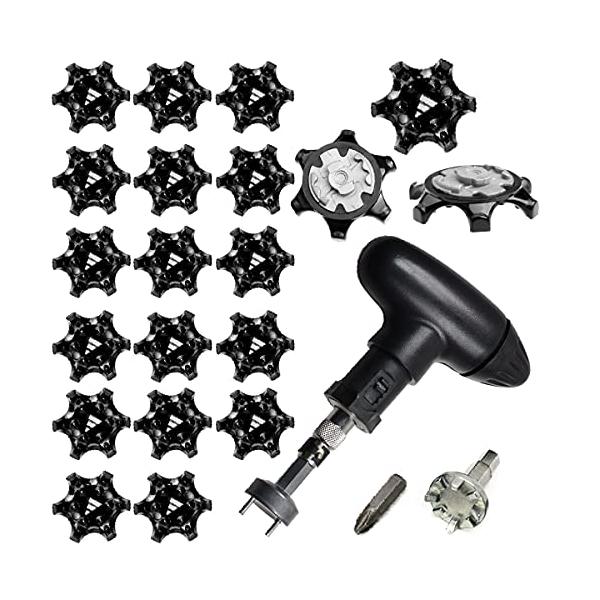 dodtazz 交換用ゴルフシューズ スパイク鋲 ソフトスパイク ハンドルレンチ付