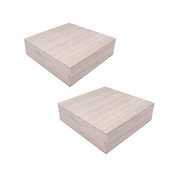当店がブレスレット 念珠・数珠 用に製作した総桐箱の2個セットです。アクセサリーケースや小物ケースとしてご使用戴くのにも最適です。サイズ　外寸：104*104*30mm／内寸：90*90*25mm　※手加工のため、サイズが1*2mm異なる場...