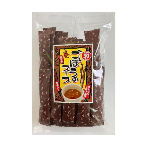 ごぼうの風味たっぷりのピリ辛ごぼうのスープです食品・飲料・お酒:レトルト・料理の素:スープ・味噌汁:スープ