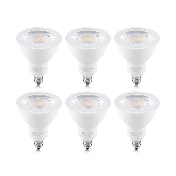 LED電球 E11口金 LEDスポットライト 電球色 60W形相当 ハロゲン電球形 6W 600lm 6個セット * 非調光タイプ 一般家庭照明 リビング ダイニング オフィス キッチン