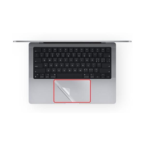 ShotR MacBook Air 13.6 (M3 / M2) 対応 トラックパッド 保護 フィルム トラックパッド保護 保護フィルム 保護シール 保護カバー (Macbook Air 13.6インチ (A268