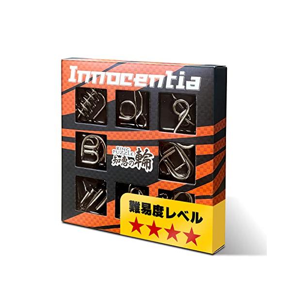 難易度******の4つで知恵の輪セットをご用意させていただきました。「難易度ごと」と「4つまとめて購入」が行えるようにご用意させていただいております。子供*大人まで使用可能ですし難易度が4段階あるのでお子様と一緒に楽しむことも可能です。知...