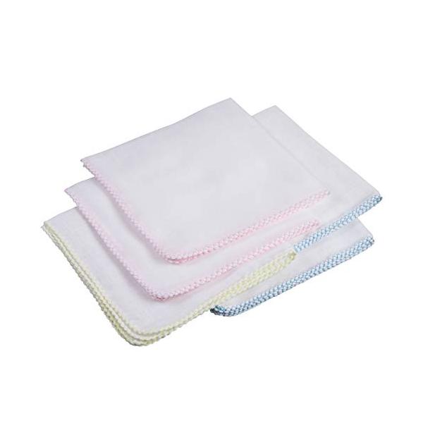 他サイト： 綿100% 日本製 ガーゼハンカチ 無地 29cm*29cm(5枚) 4942884000829の商品画像