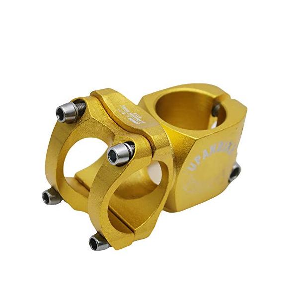 UPANBIKE 31.8mm バイクステム 28.6mm マウンテンバイクステム 32mm 長 アルミニウム合金ショートステム ロードバイク用、MTB、BMX