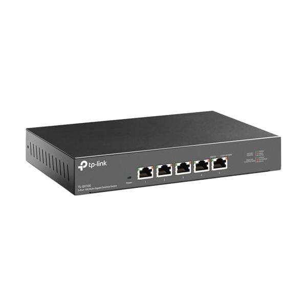 TP-Link 5ポート 全ポート10G対応 10G マルチギガビット　アンマネージ　プラグ＆プレイ　スイッチングハブ TL-SX105
