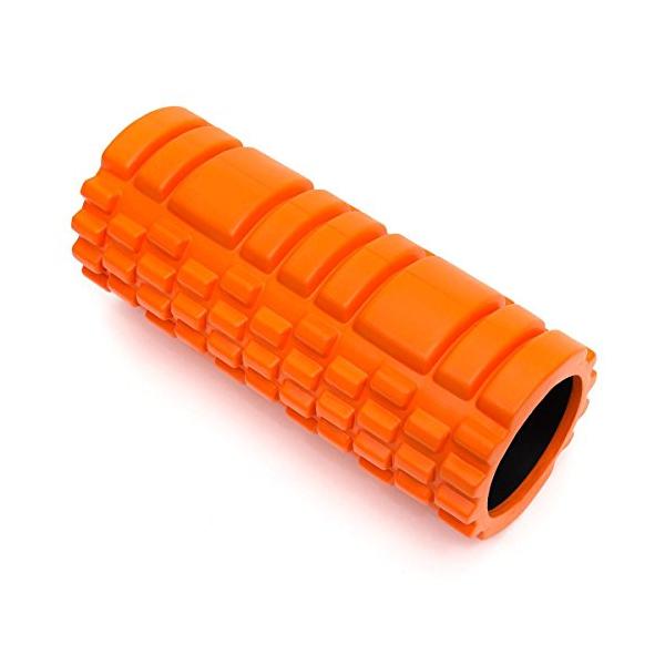 コンパクトサイズで気軽にストレッチができるフォームローラーサイズ:約縦33cm 横約14cmヨガポール ショート版がほしい方にもお薦めです。スポーツ＆アウトドア