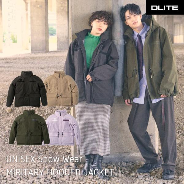 DLITE ユニセックススノーボードウェア ジャケット