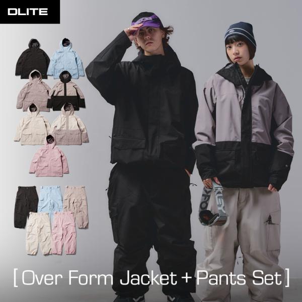DLITE（ディライト） スノーボードウェア 上下セット A メンズ
