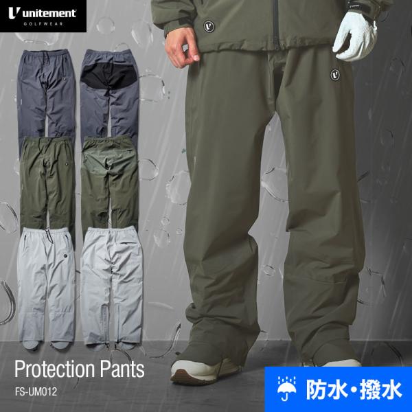 unitement ゴルフウェア メンズ ゴルフ ウェア レインウェア