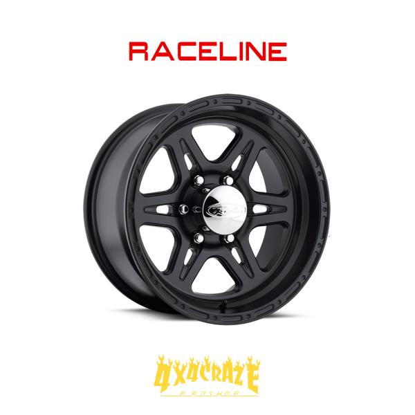 (即納)ランクル80・FJクルーザー・サーフ レースライン 16インチホイール 16x8J 6H139.7 ±0 Raceline 891-68060