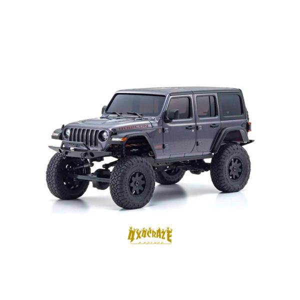 京商 ミニッツ4×4シリーズ レディセット ジープ ラングラー アンリミテッド ルビコン グラナイトクリスタルメタリック