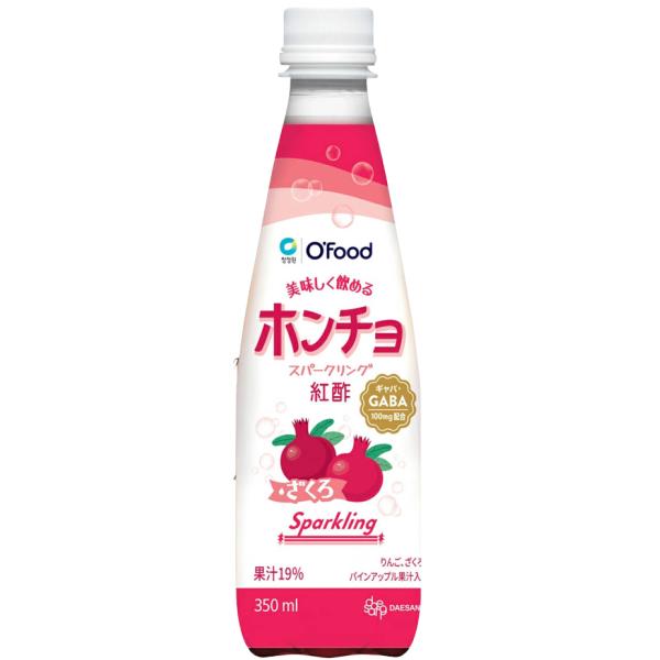 【販路限定品】オーフード ホンチョ スパークリング ざくろ 350ml×24本