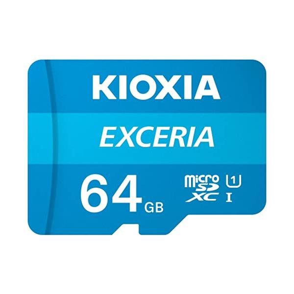 KIOXIA(キオクシア) 旧東芝メモリ microSD 64GB UHS-I Class10 (最大読出速度100MB/s) Nintendo Sw