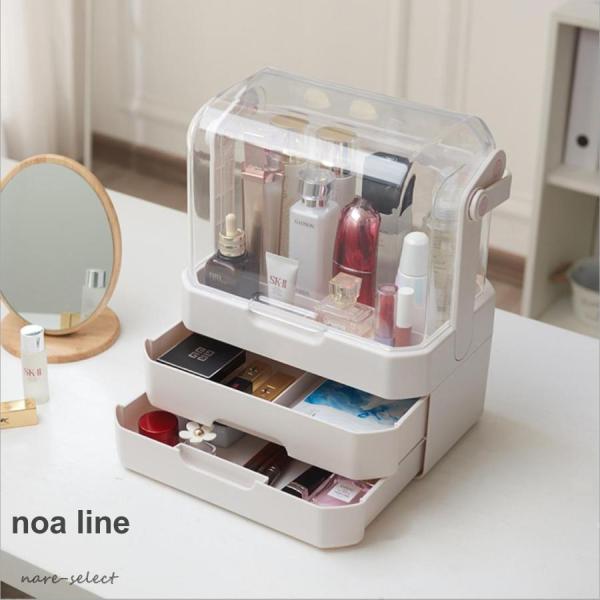 カラー：ピンク /ホワイト商品名：メイクボックス商品重量：約 1.5 kg生産国：中国大容量のメイクボックスはコスメをスッキリ収納