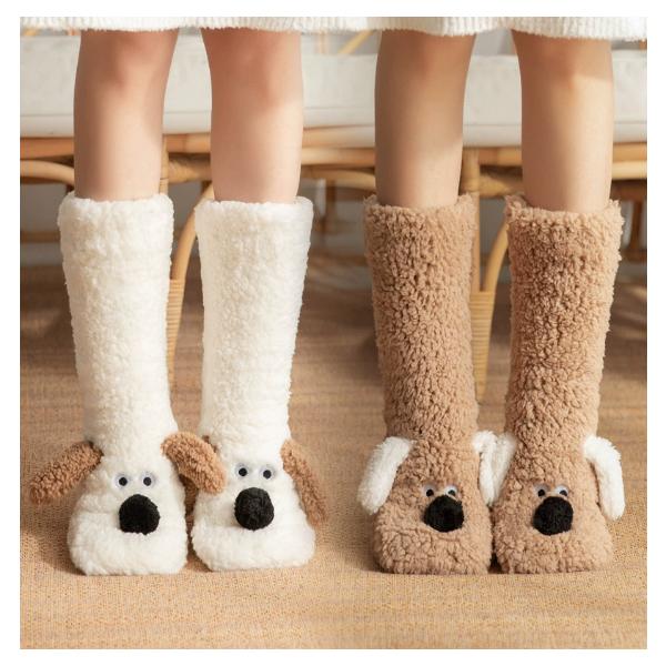寒い冬にピッタリのモコモコ靴下☆暖房の使用を抑えて、電気代の節約も◎冷え知らずの冬をお過ごしてくださいませ■素材：ナイロン★関連キーワード：靴下 暖かい レディース/靴下 レディース 暖かい/靴下 レディース おしゃれ/靴下 レディース 冬...