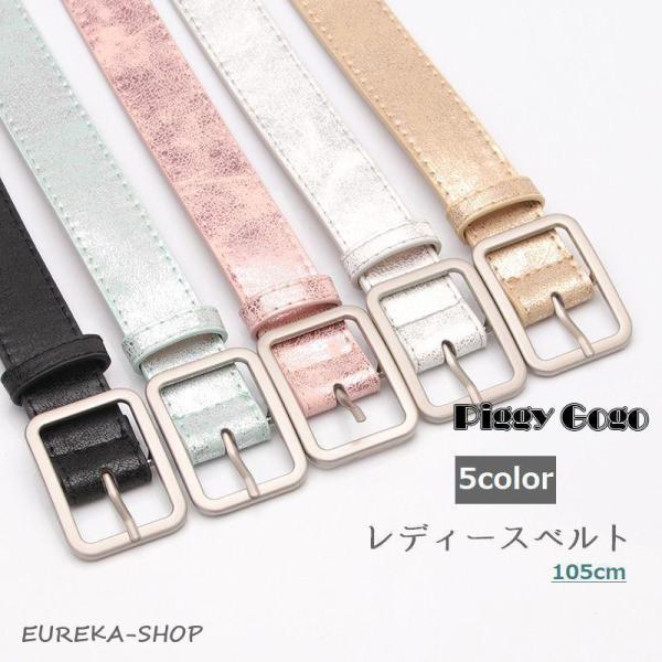 YONFA ヨンファ ベルト シルバー S ベルト レディース ファッション
