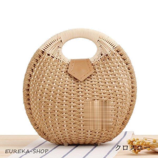 バッグ カゴバッグ レディース トート 貝殻 夏 かごバッグ 春