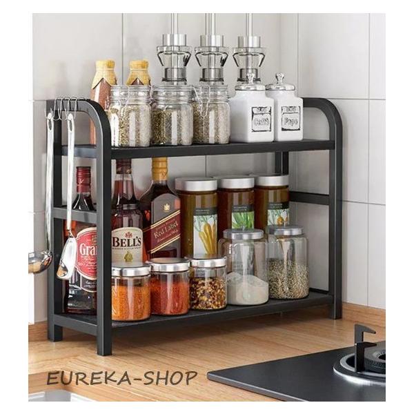 商品情報料理がテキパキはかどる、時短キッチンへ！油やスパイス類、お酢や醤油大小さまざまな調味料は、しまう場所もバラバラで探すのも一苦労。そんな料理のストレスを解消しませんか本品は、横わずか15cmのスペースがあれば設置可能！背の高いボトル類...