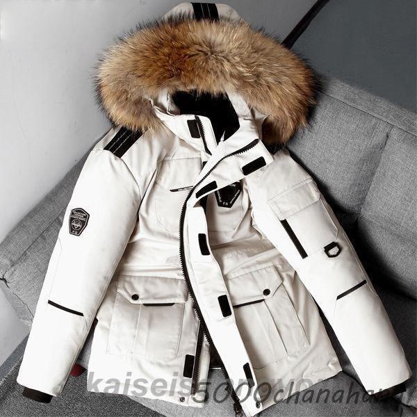 ダウン メンズ フェザー アウター ジャンパー ショートコート オシャレ