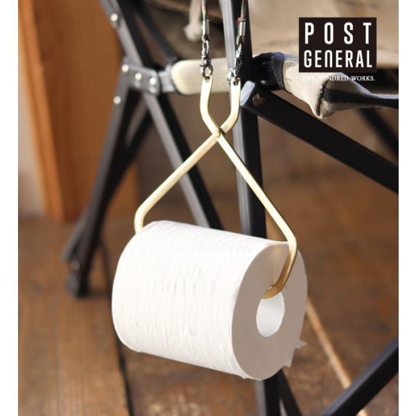 【商品名】BRASS PAPER HANGER S(ブラス ペーパーハンガー)【商品説明】大人気のPOSTGENERALから無塗装の真鍮をつかったペーパーホルダーが登場！ キャンプシーンや普段使いに活躍するシンプルなデザインです。フックに引...