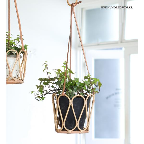 公式 ハンギング プランター 植木鉢 カバー 観葉植物 おしゃれ ユグラ ハンギングポット L / 再入荷 /