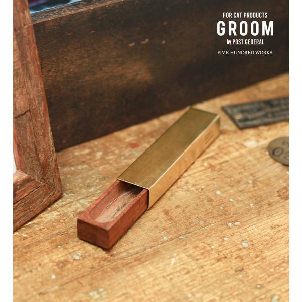 【商品名】CAT'S WHISKERS CASE(ねこひげケース)【ブランド】POST GENERAL(ポストジェネラル)【商品仕様】size：約 w27×d115×h18mm重量：約 83g素材：天然木、鉄、コットン、ポリエステル原産国：...