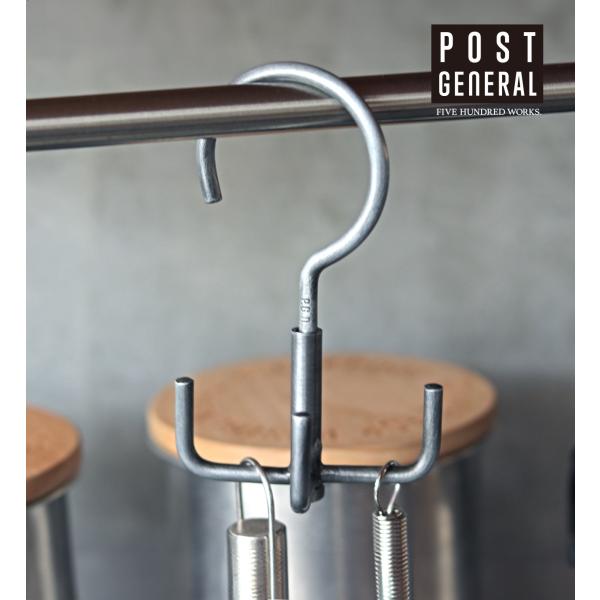 【商品名】INDUSTRIAL ROLLING HOOK(インダストリアル ローリングフック)【ブランド】POST GENERAL(ポストジェネラル)【商品仕様】size：約 w70×d70×h115mm重量：約65g素材: スチール生産国...