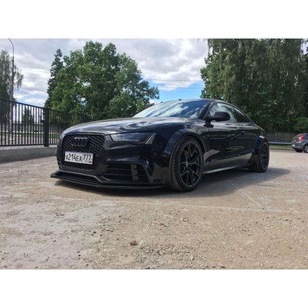 オーダーメイド Audi A5 アバント 左右 5% Audi オーバーフェンダー アウディ A5 B8 70mm ABS製 左右2枚