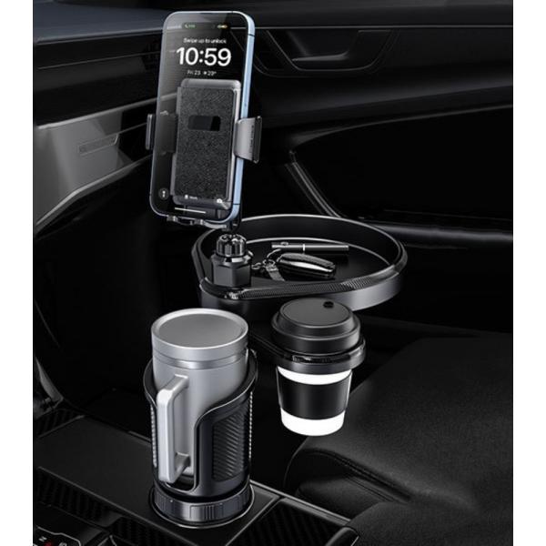 マツダ MPV LY3P 車 スマホホルダー スマホスタンド ドリンクホルダー 携帯電話 スマートフォン 多機能 PHG
