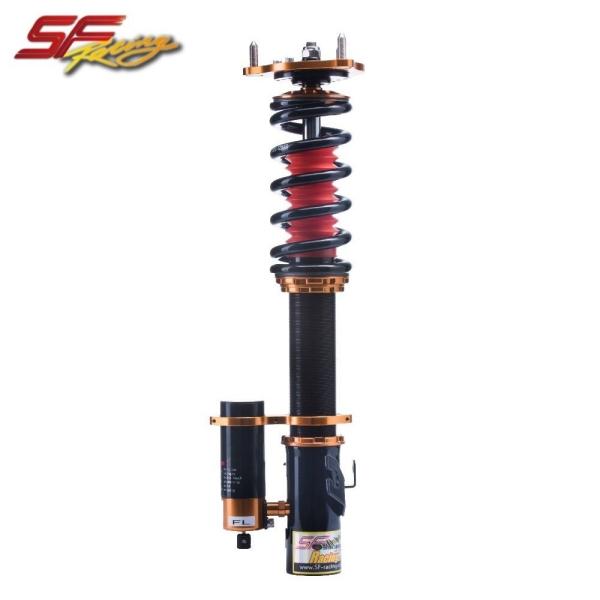 Sf Racing トヨタ トヨタ スターレット Ep Ep 95 サスペンション 全長調整式車高調 サスペンション N2トラックタイプ ピロボールop 32段減衰力 A Sp 17 510supply ヤフーショッピング店 公式売上