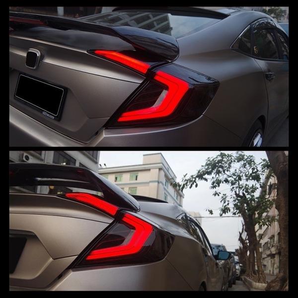 Aokeding製 ホンダ Fc1 セダン シビック セダン L15b L15c L15c Ledテールライト テールランプ Fc1 シーケンシャルウィンカー レッド Type B A Tl 13 494 510supply ヤフーショッピング店