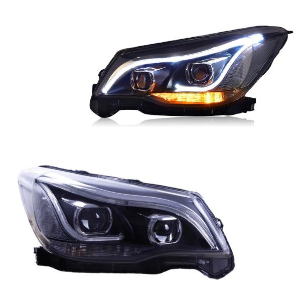 フォレスター SJ SJ5 SJG LED ヘッドライト 左右 ヘッドランプ スバル AKD A