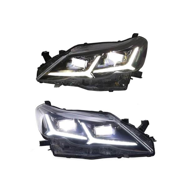 希少マークX社外イーグルヘッドライト クリアレンズ 2個セット マークX LED ヘッドライト GRX130 前期型 トヨタ シーケンシャル