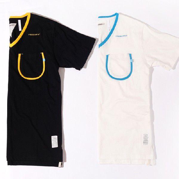 Frequent フリークエント 胸ポケット付ｖネックパイピングｔシャツ 2 Tone V Neck Tee Fqc 013 Buyee Buyee 日本の通販商品 オークションの代理入札 代理購入