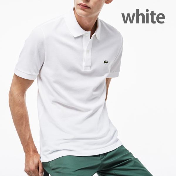 LACOSTE（ラコステ） メンズ ポロシャツ la12 ホワイト ブラック