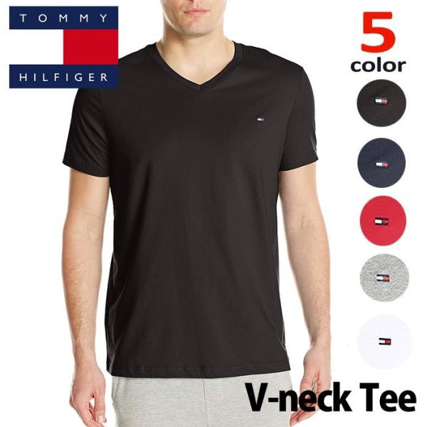 トミー  Tシャツ  TOMMY HILFIGER メンズ  トミーヒルフィガー Tシャツ t397 白 紺 爆買