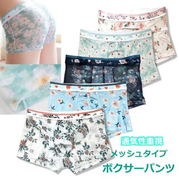 お得BIBI Grant メンズ靴下・メッシュパンプ・ボクサーパンツ7点セット メンズ レース ボクサーパンツ メッシュ スケスケ 男性下着 透け透け