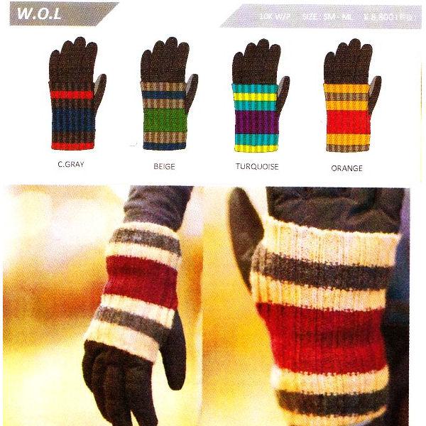 サベージ SAVAGE KNIT GLOVE レディース ニットグローブ スノー 