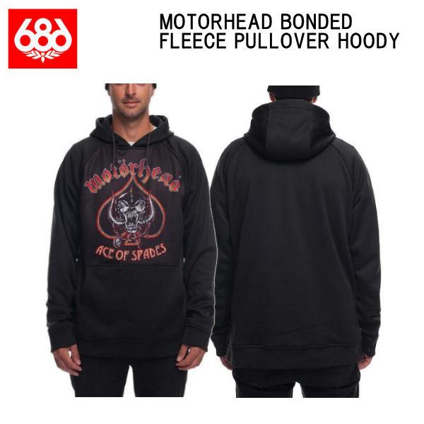 シックスエイトシックス 686 MENS MOTORHEAD BONDED FLEECE シックスエイトシックス 686 MENS MOTORHEAD BONDED FLEECE