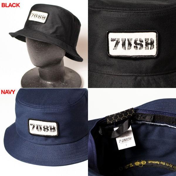 7union 15春夏 7usb Foundation 宅配便送料無料 Bucket バケットハット 3カラー 男性向け 帽子 ハット Hat メンズ