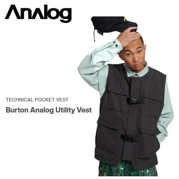 アナログ ANALOG Burton Analog Utility Vest メンズ レディース